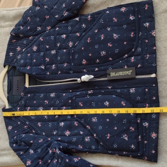 Blank NYC Quilted Bomber Jacket Size Medium - Picture 13 of 17